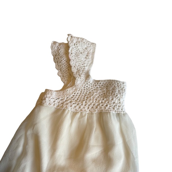 GUESS by Marciano’ Sleeveless Blouse w/ Crochet Straps - Picture 7 of 9